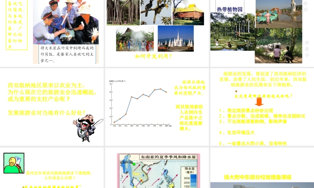 7.2西南边陲的特色旅游区-西双版纳