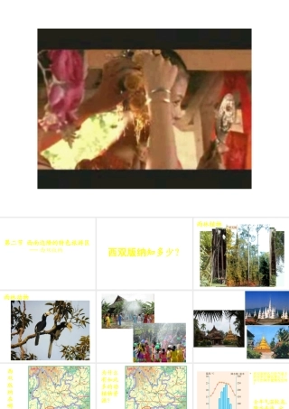 7.2西南边陲的特色旅游区-西双版纳