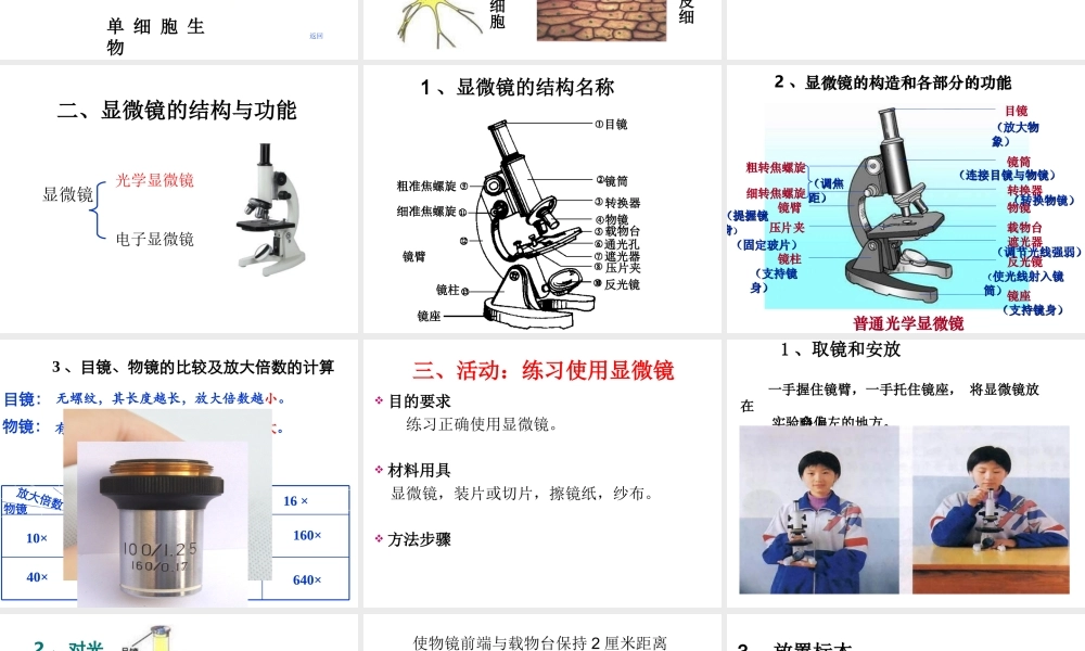 9月七年级生物上册 第二单元 第3章 第1节 细胞的基本结构和功能教学课件 北师大版-北师大版初中七年级上册生物课件