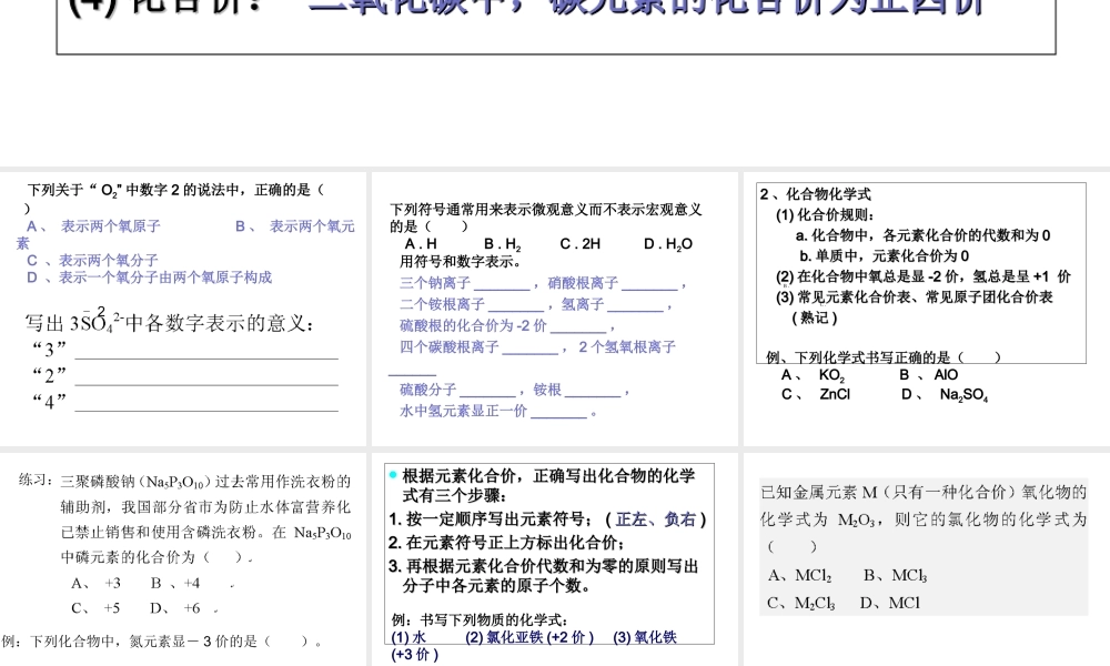 lst四册一章复习