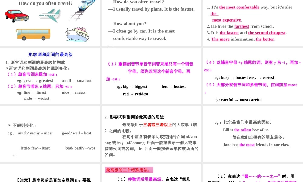 Module 4 Unit 3课件