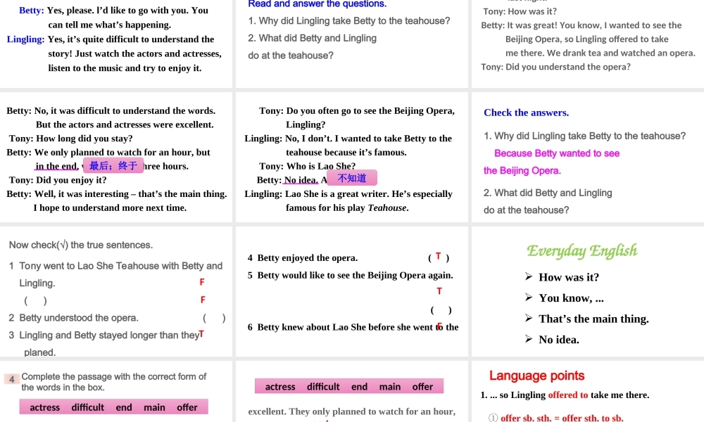Module 5 Unit 1课件