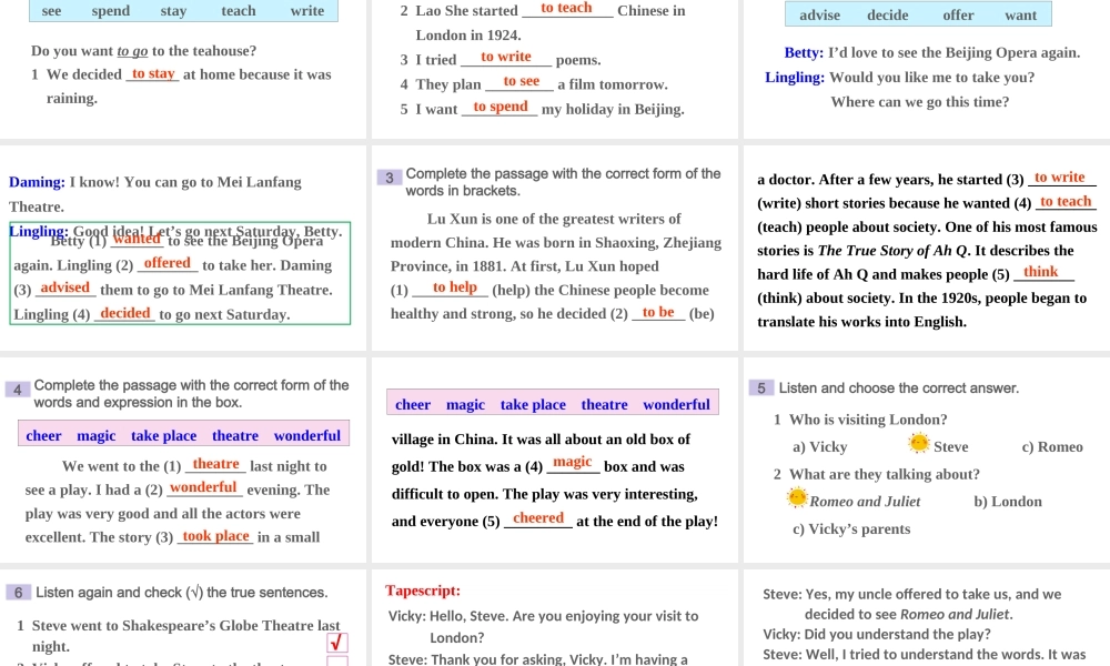 Module 5 Unit 3课件