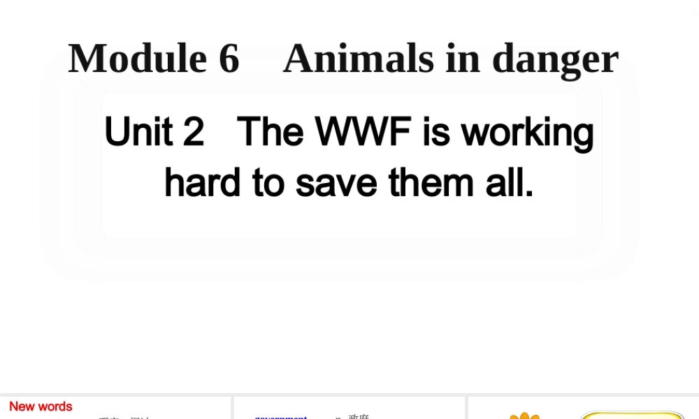 Module 6 Unit 2课件