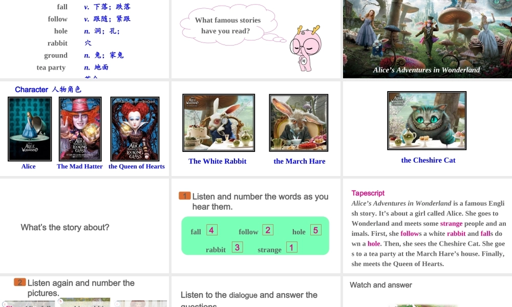 Module 7 Unit 1课件