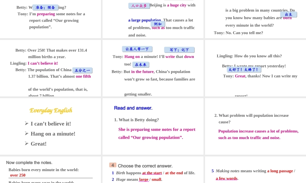 Module 9 Unit 1课件