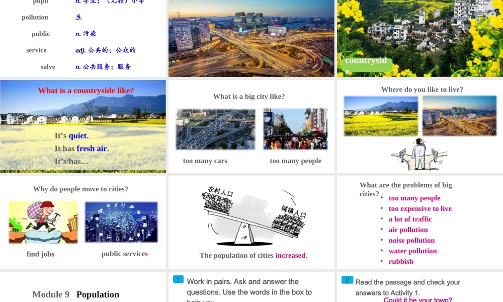 Module 9 Unit 2课件