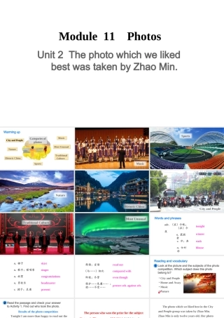 Module 11 Unit 2课件