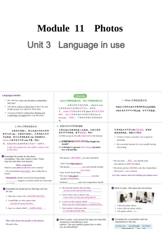 Module 11 Unit 3课件