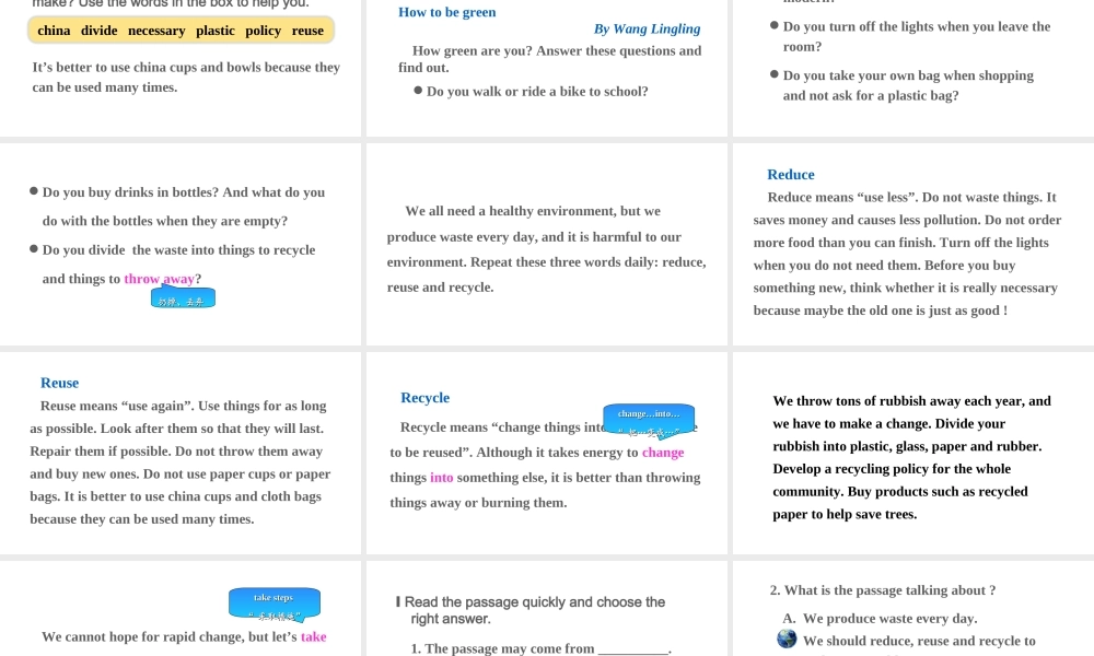 Module 12 Unit 2课件