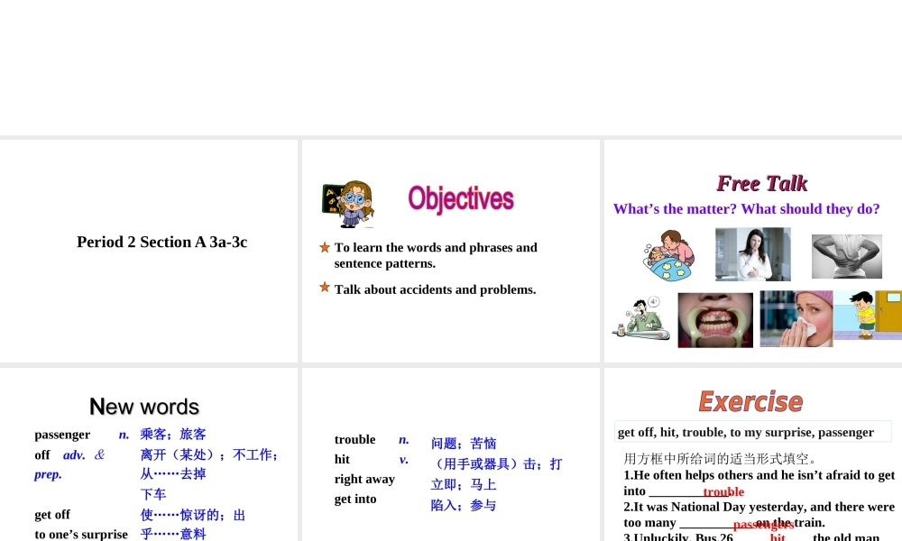 Period 2 Section A 3a-3c课件