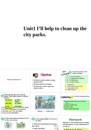 Period 3 Section B 1a-1e课件