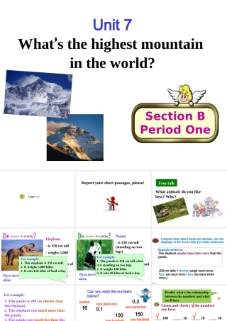 period 4 Section BPeriod One课件