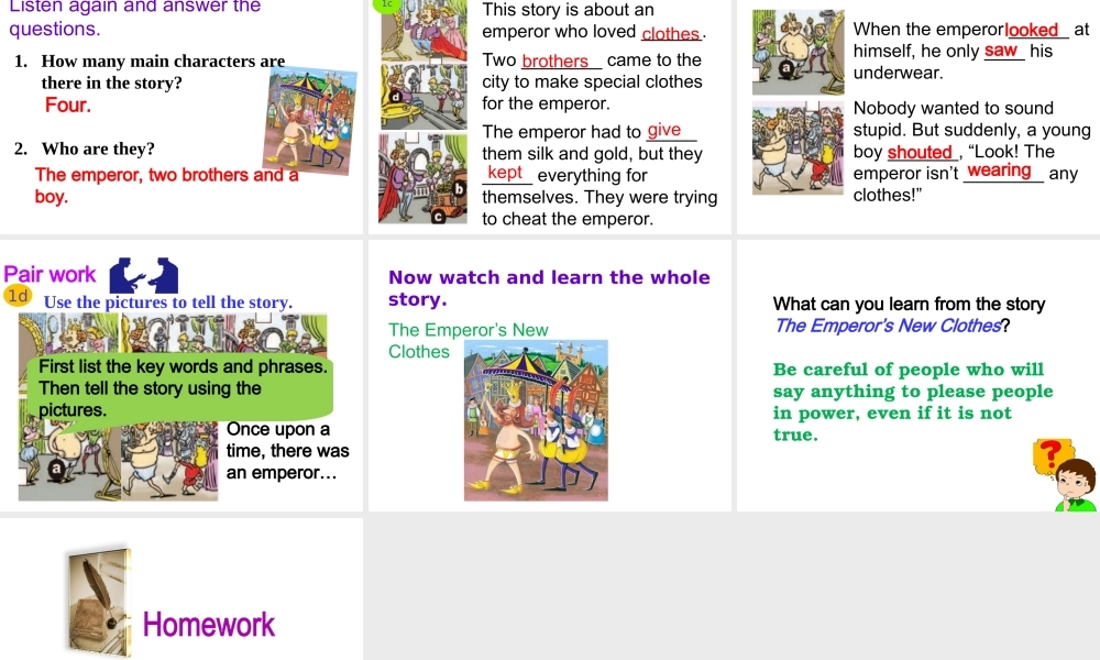 Period 4SectionB1a-1d课件