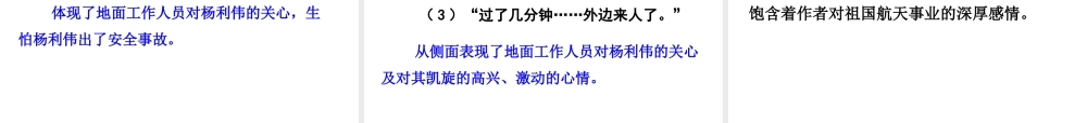 2019年春七年级语文下册 第六单元 22《太空一日》课件 新人教版