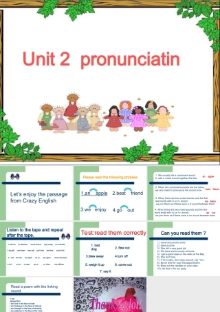 Pronunciation