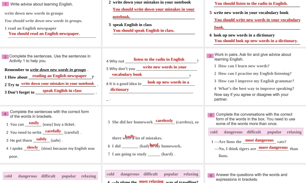 Revision module A课件