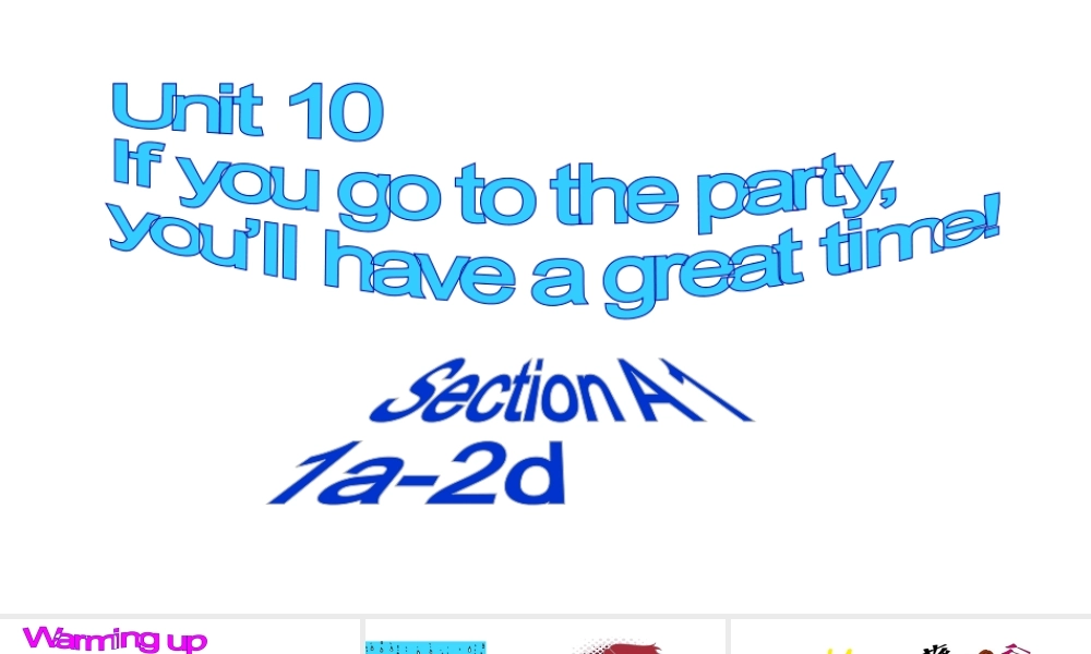 Section A (1a-2d)课件