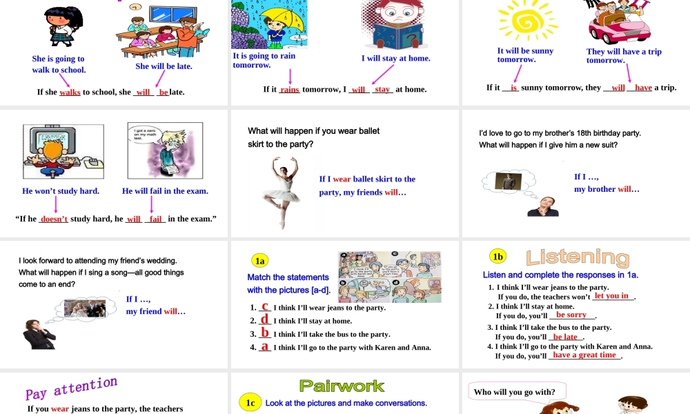 Section A (1a-2d)课件