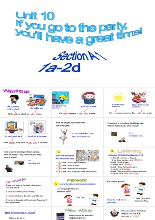 Section A (1a-2d)课件