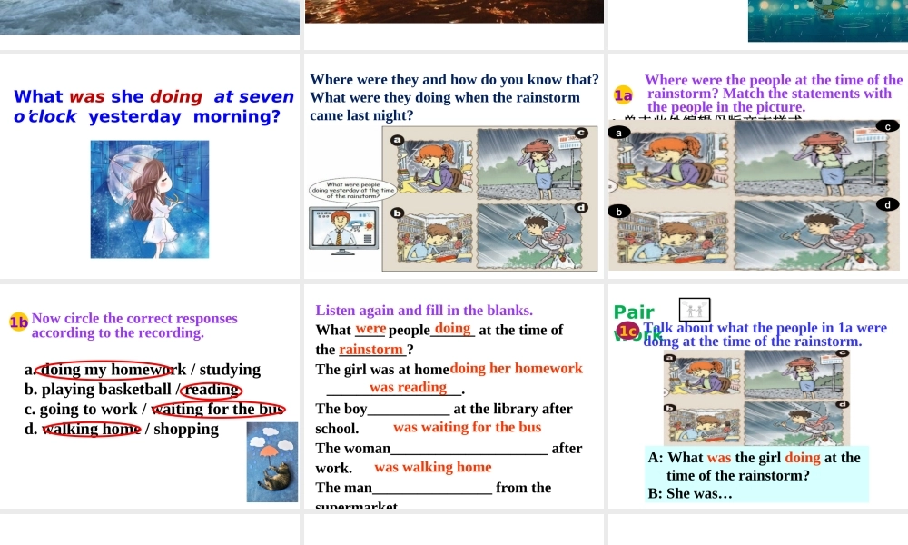 Section A1a-2c课件