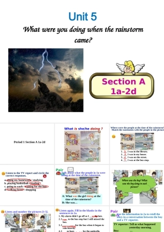 Section A1a-2d课件