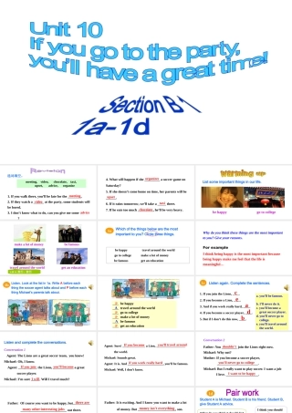 SectionB(1a-1d)课件