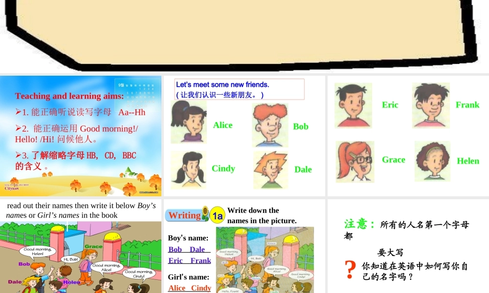 Starter Unit 1 1a-2e