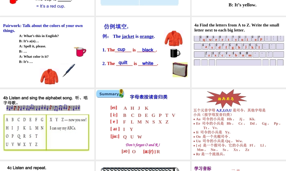 Starter Unit 3 (3a-4d)课件