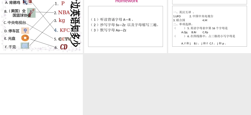 Starter Unit 3 What color is it Period2课件