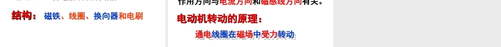 2018年九年级物理全册 第十七章 第三节 科学探究：电动机为什么会转动课件 （新版）沪科版