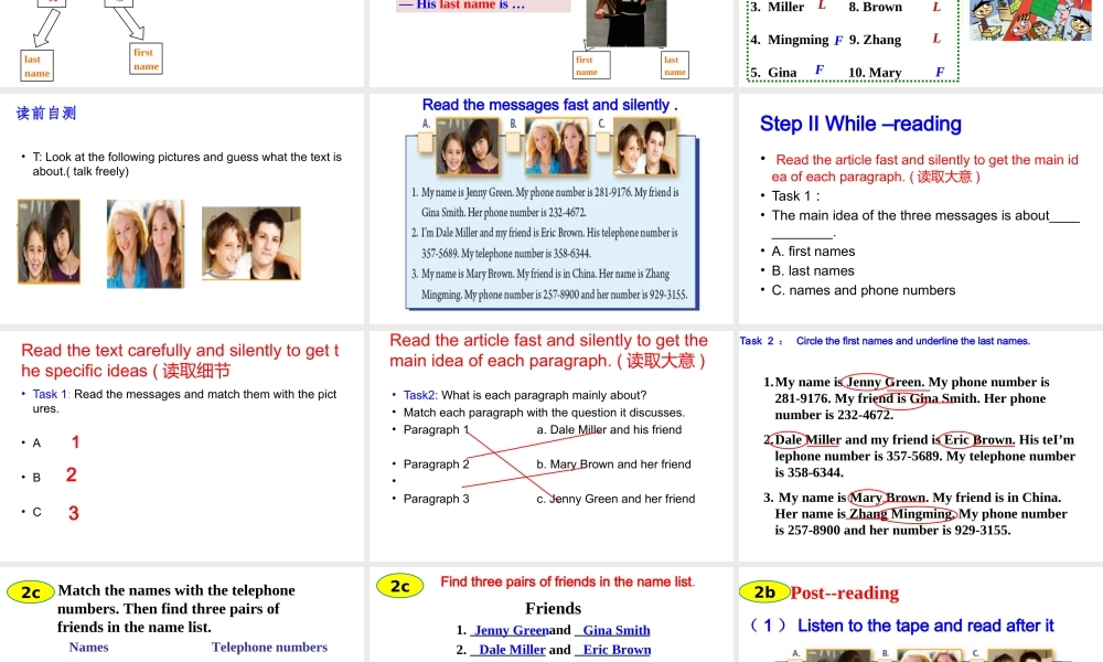 Unit 1Section+B(2a-2c)