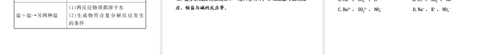【全程复习方略】2013版中考化学 第7章 应用广泛的酸、碱、盐 第2节 几种重要的盐配套课件 沪教版