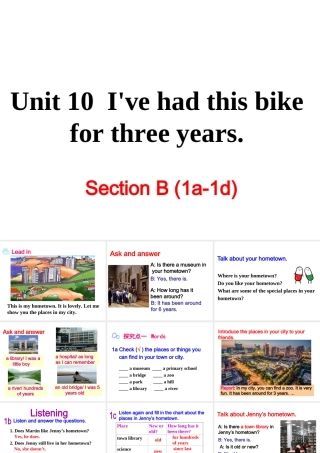 Unit 10 第三课时课件