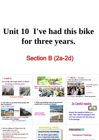 Unit 10 第四课时课件