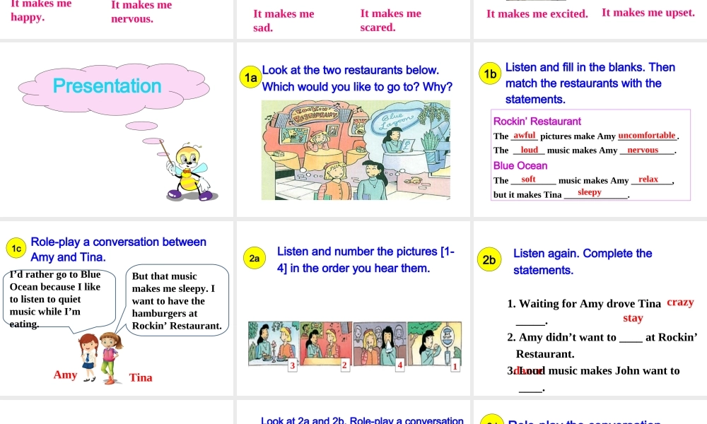 Unit 11 Section A (1a-2d)课件