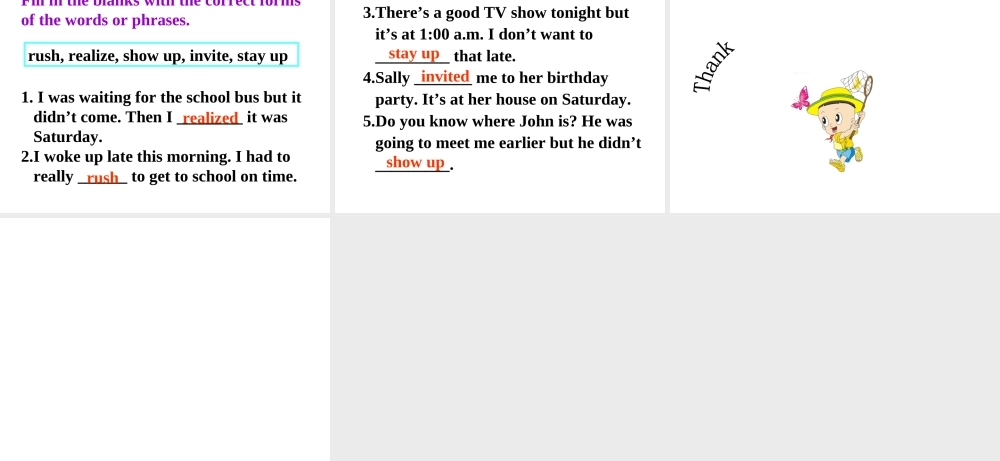 Unit 12 Section B (1a-1e)课件