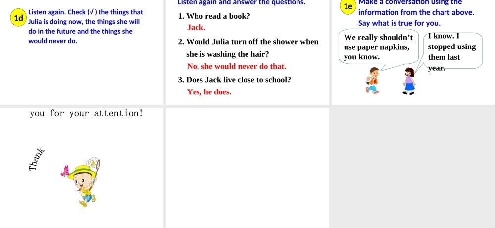 Unit 13 Section B (1a-1e)课件