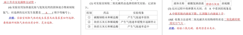 【优化课堂】2012年九年级化学 第六单元 课题2 二氧化碳制取的研究