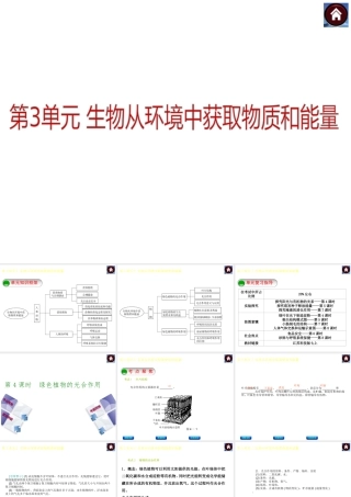 【中考复习方案】（淮安）2015中考生物总复习 第4课时 绿色植物的光合作用课件