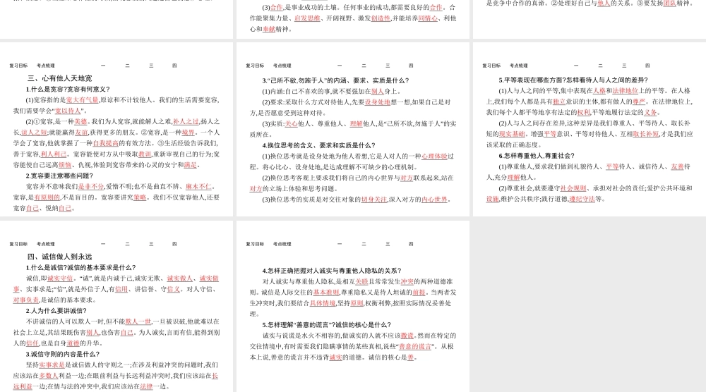 【优化设计】（福建专版）2015中考政治总复习 第7课时 交往艺术新思维课件