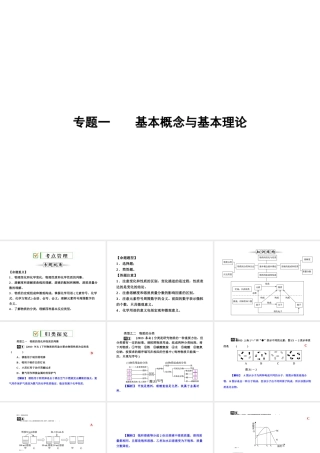 【全效学习 中考学练测】2014中考科学总复习 专题精讲一 基本概念与基本理论（考点管理+归类探究+限时集训）课件 新人教版