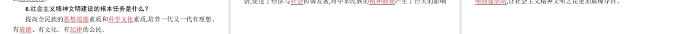 【优化设计】（福建专版）2015中考政治总复习 第18课时 投身精神文明建设课件