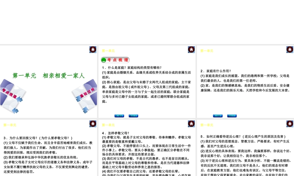【中考复习方案】（云南）2015中考政治总复习 八上课件 新人教版