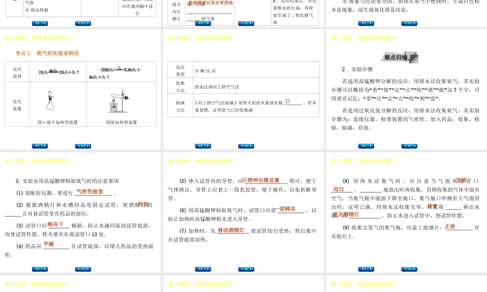 【中考复习方案】2015年中考化学 第2章 身边的化学物质课件 （新版）沪教版