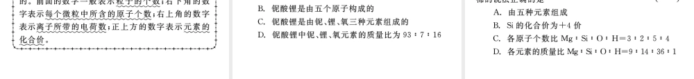 《中考复习方案》九年级科学 第22课时粒子的模型与符号课件 浙教版