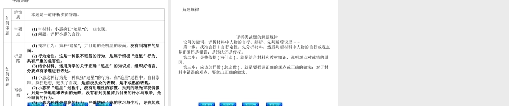 【中考复习方案】2015中考政治总复习 第8课时 走自己的路课件 教科版
