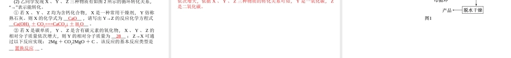 【中考面对面】浙江省2015中考科学总复习 第32讲 物质的转化规律课件