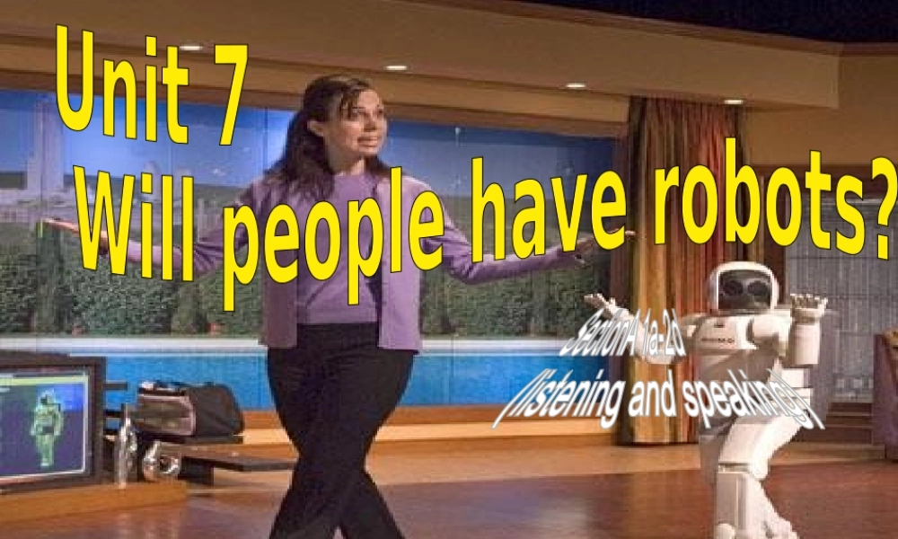 Unit 7 SectionA(1a-2d)