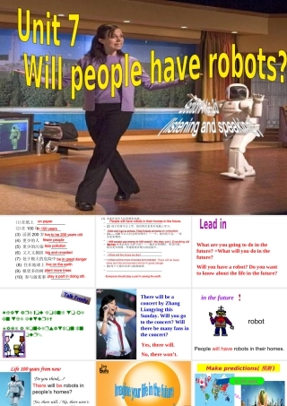 Unit 7 SectionA(1a-2d)